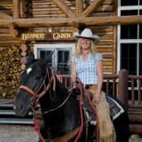 One the many amazing guests who ride  at Beaver Creek Stables